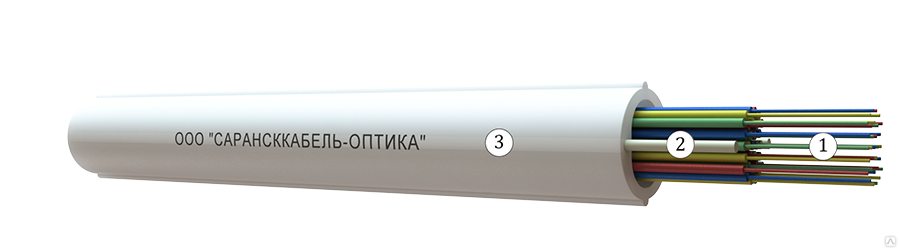 Кабель оптический ОКВнг(А)-HF-РМ-12*8(G.657A)
