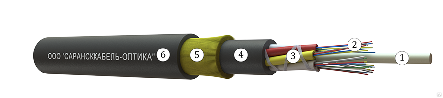 Кабель оптический ОКК-0.22-128 9кН