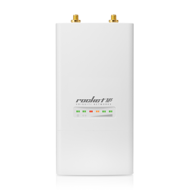 Rocket M5 Всепогодная Wi-Fi/TDMA AP/bridge/CPE. 802.11n, 5 ГГц, 2 разъема RP-SMA