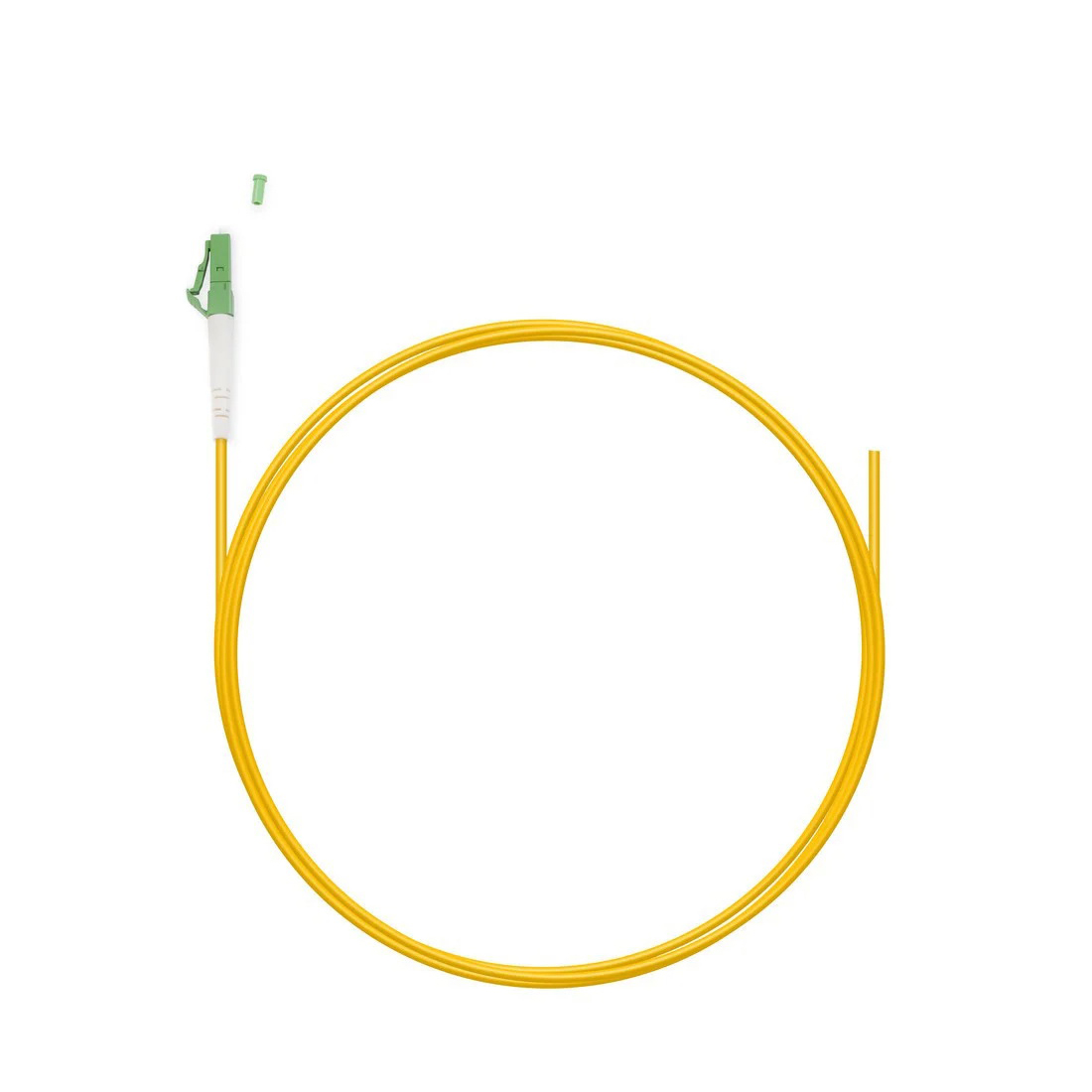 Пигтейл LC, APC, SM 9/125 0.9мм 1.5 м