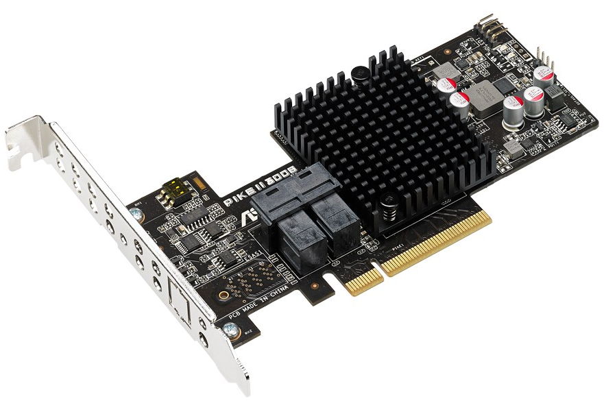 Контроллер ASUS PIKE II 3008-8I <90SC05E0-M0UAY0> 8-port SAS/SATA 6Gb/s RAID 0/1/1E/10