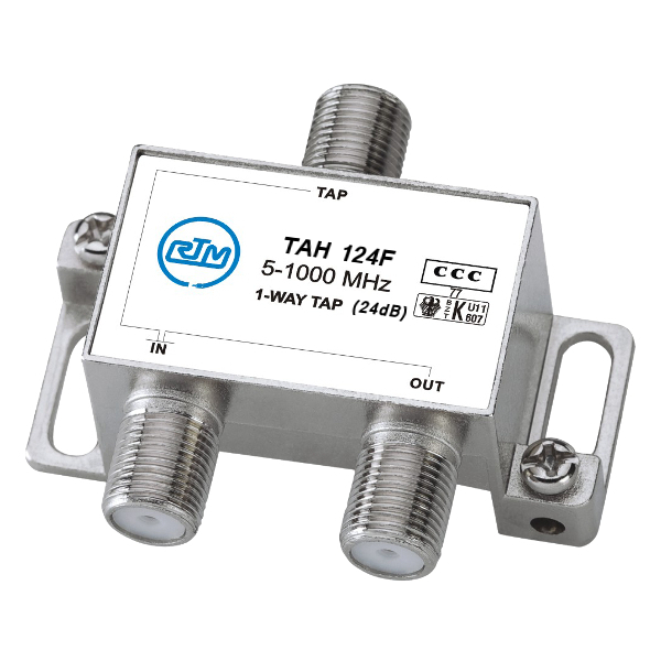 Ответвитель TAH 124F  (RTM)  (1x24dB,5-862MHz)