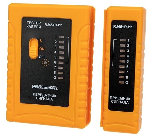 Тестер Кабеля  RJ-45+RJ-11 (HT-C004) HT-468