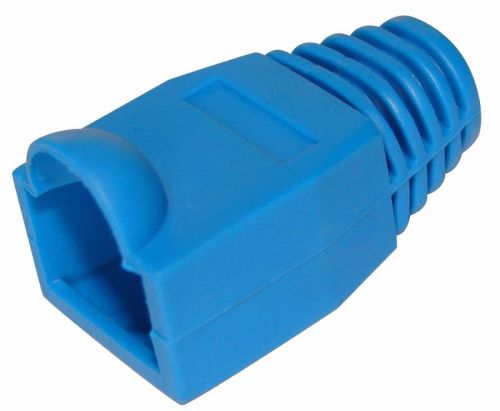 Колпачок изолирующий для разъёма RJ-45, PVC, СИНИЙ