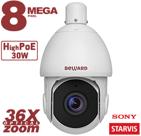 Купольная IP камера PTZ SV5020-R36