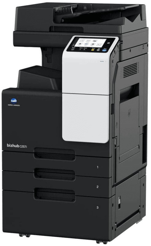 МФУ Konica-Minolta bizhub C257i цвет, A3, 25 стр/мин, дупл, сеть, 6Гб, 256Гб(SSD), PS3, A3(256г/м),