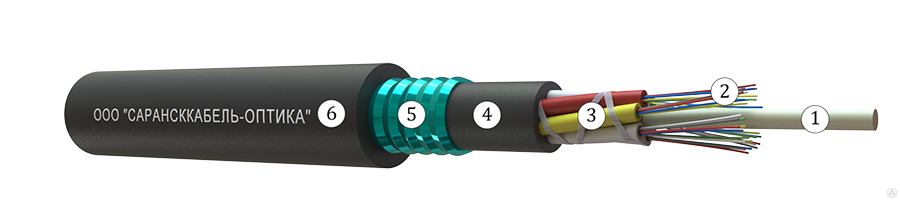 Кабель оптический ОКЛнг(A)-HF-0.22-110П 2,7кН